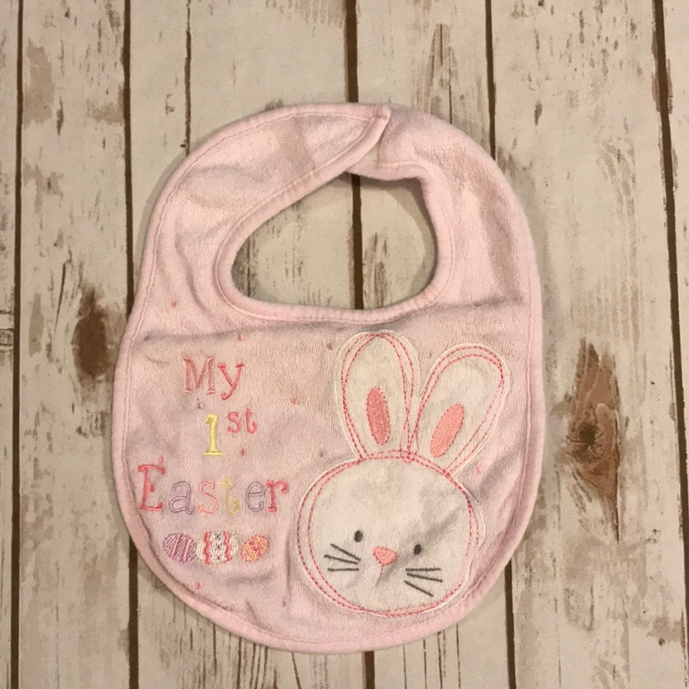 *FREE w/purchase of 3 listings*My First Easter Bib